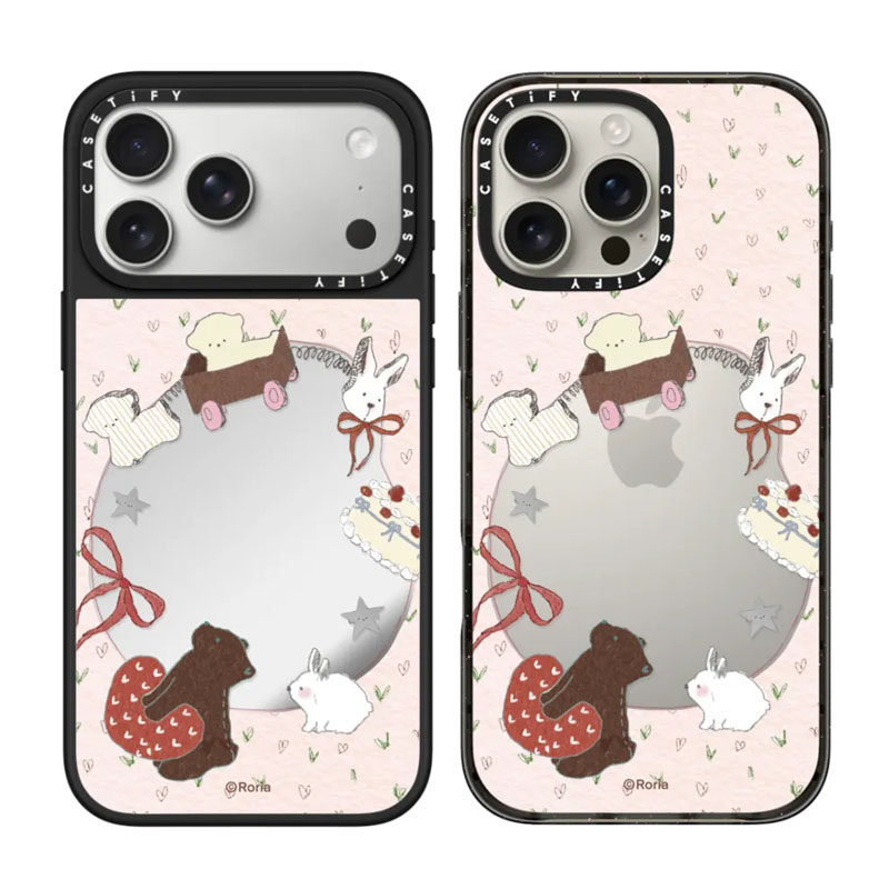 CASETiFY正品甜心火车张婧仪同款适用苹果iPhone16/17Pro Max手机壳14/13时尚17air高级15可爱猫咪小狗保护套