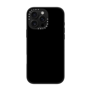 pro 純黑色適用蘋果iPhone16 max磁吸防摔手機殼香港潮牌15 16e簡約純色商務套子 現貨正品 CASETiFY經典
