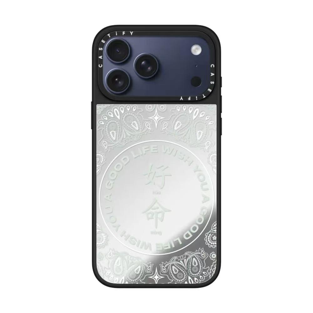CASETiFY佩斯利图案好命手机壳套
