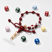 现货CASETiFY蝴蝶结手机腕带串珠腕带时尚 饰挂绳链条挂饰绳 手机装