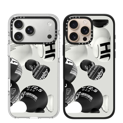 CASETiFY黑白流体个性潮流手机壳