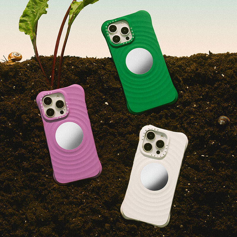 现货正品Essentials by CASETiFY波漾镜面适用苹果iPhone16 pro max磁吸手机壳高端时尚16 pro新款硅胶保护套