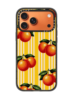 现货CASETiFY正品橙子乐园适用苹果iPhone17 pro max磁吸防摔手机壳时尚个性16/15/14/13橙色17air小众保护套