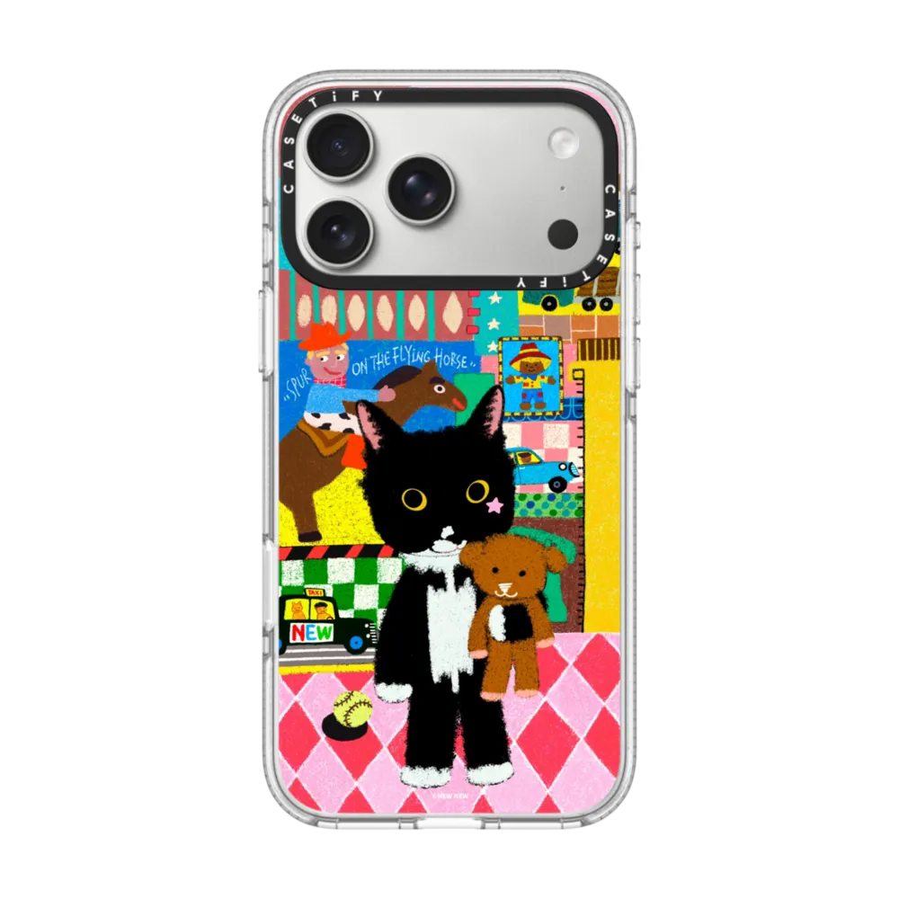 CASETiFY牛牛的玩具小猫咪手机壳
