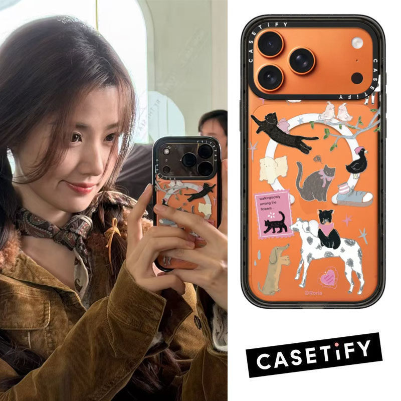 CASETiFY黑猫乐园斑点狗可爱套子