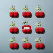 CASETiFY正品 3代无线蓝牙耳机保护套新年红ins风甜美樱桃耳机收纳袋 pro 个性 化定制可写名字适用苹果AirPods