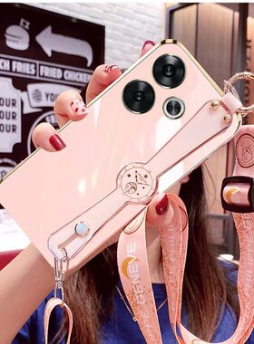 适用小米24065PC95I手机壳防摔小米POCO M6 PLUS 5G外壳6.79英寸保护套腕带POCOM6PLUS潮牌POCO M6PLUS创意小