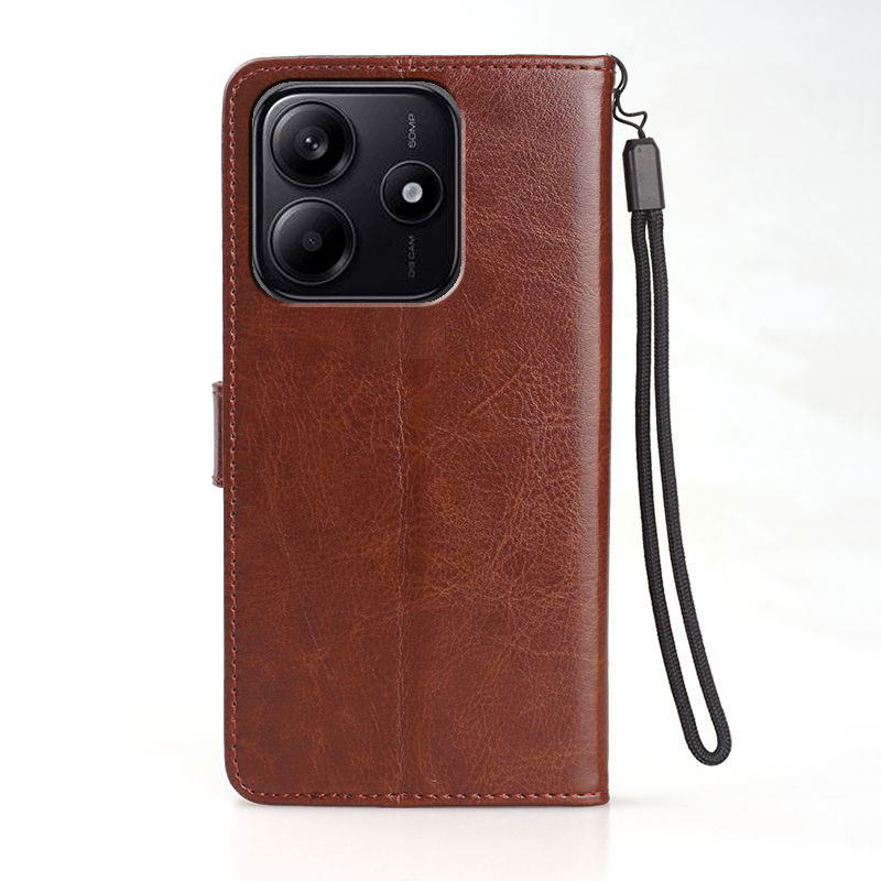 适用小米24094RAD4C手机壳翻盖红米NOTE14 5G外壳6.67英寸红米NOTE14保护套皮夹NETE14软壳REDMI钱包款NATA14
