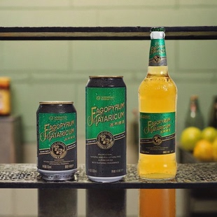 扬子健康苦荞啤酒330mlx24罐装整箱黄啤格拉原浆啤酒送礼包邮