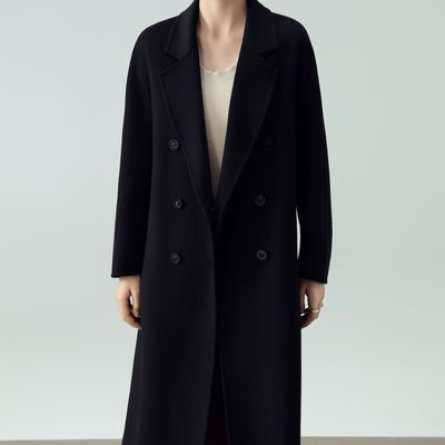 MaxMaxurye中长款收腰风衣外套女潮流小个子英伦风高级感宽松大衣