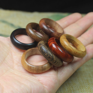 批发 芭比檀香木跑环手串手链DIY配件 创意木质工艺品配件厂家
