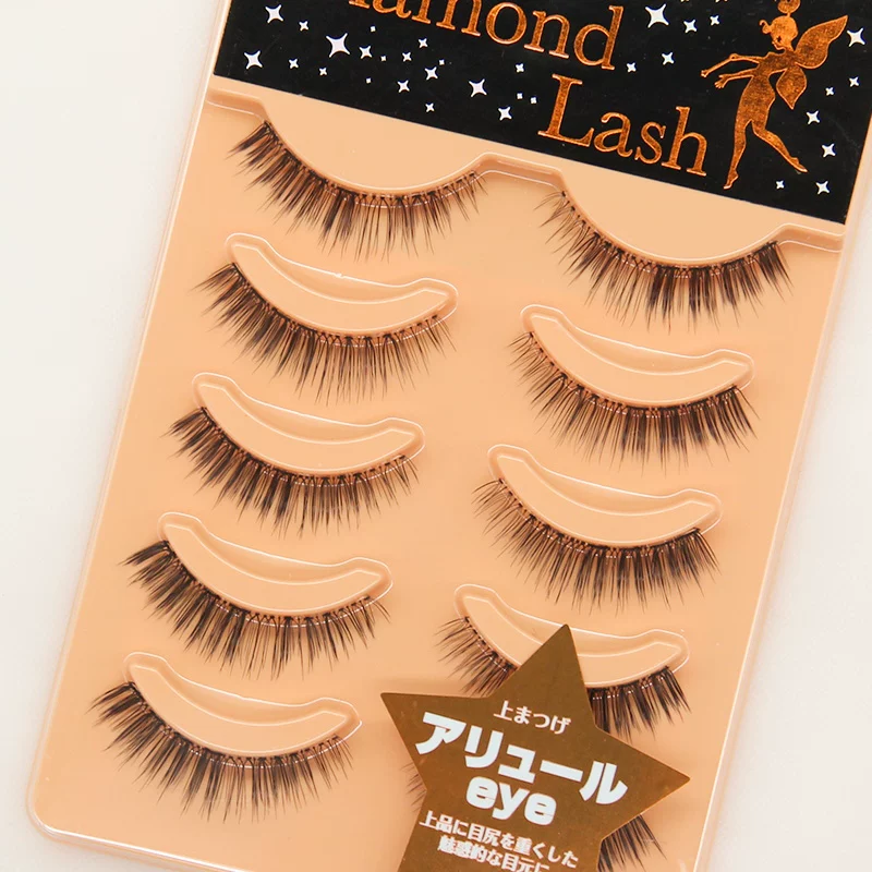 Искусственные длинные ресницы Diamond Lash54598, природный макияж, студенты, симуляция Handmade