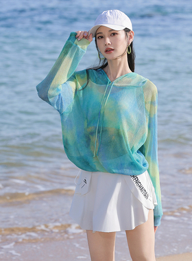 大码胖mm2025新款泳衣女分体三件套保守遮肚显瘦长袖防晒海边温泉