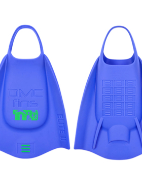 DMC ELITE II  专用蛙泳脚蹼 自由泳专业级游泳训练 双脚蹼短鳍