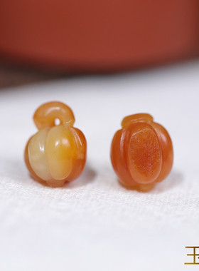 玉奕黄玉籽料手链CAS认证