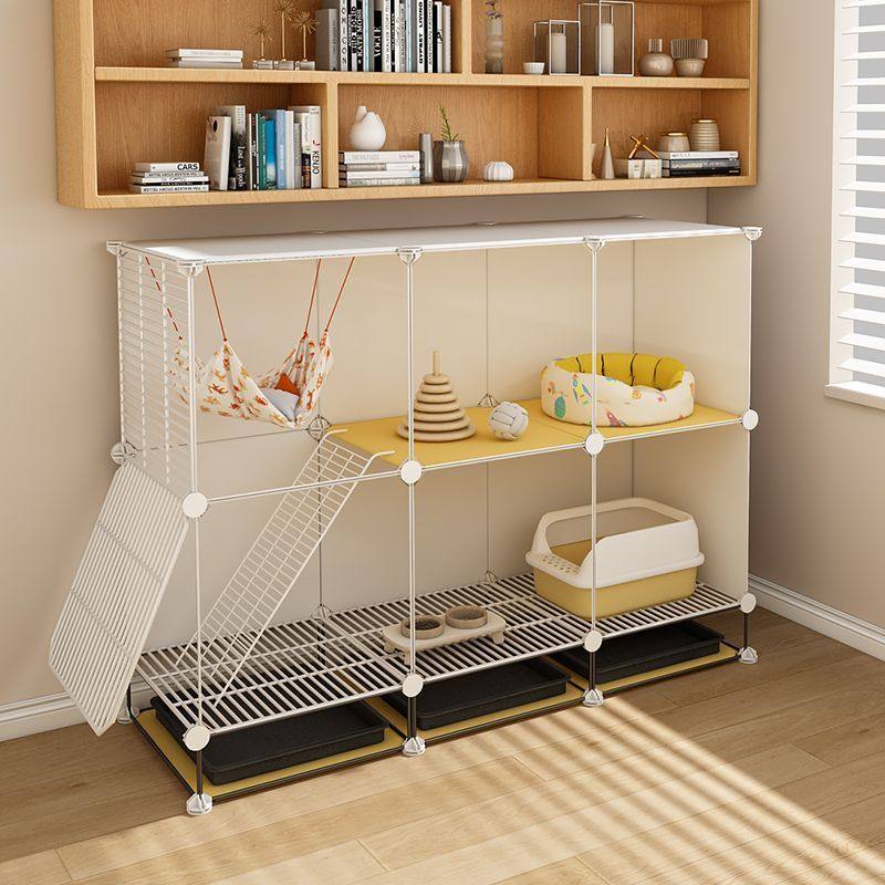 猫笼子带厕所一体猫别墅家用室内猫窝猫咪房子猫屋猫舍柜专用小型,宠物/宠物食品及用品,猫笼子/猫别墅,淘宝优惠券,粉丝福利购,淘宝优惠卷