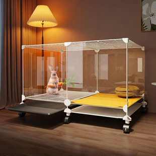 兔笼子家用大号专用荷兰猪笼子专用豚鼠带厕所兔窝兔别墅猪猪小屋