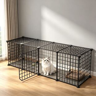猫笼子家用别墅室内超大自由空间组装猫舍小猫屋猫窝猫笼家用室内