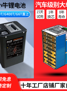 适用小牛电动G400T锂电池f400tF200/f100/G6T72V宁德三元锂大容量