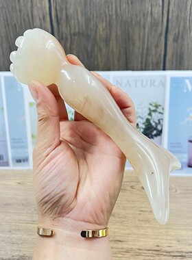 朱雀三啄工具大号羊角莲蓬眼部按摩器面部滚珠点穴拨筋棒护肤美容