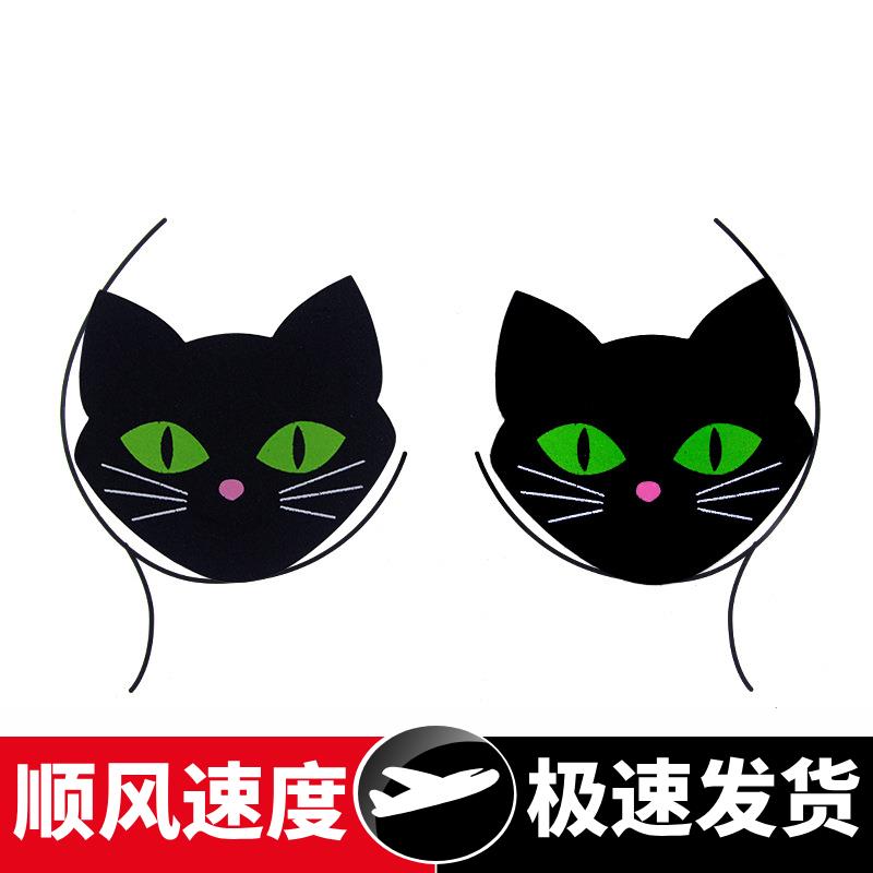 万圣节贴纸爆款纹身贴胸贴夜店网红套装亚克力贴钻环保