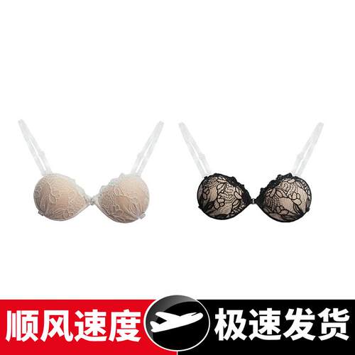 手掌型加厚蕾丝隐形胸贴蕾丝乳贴绣花胸贴手掌布蕾丝硅胶文胸贴