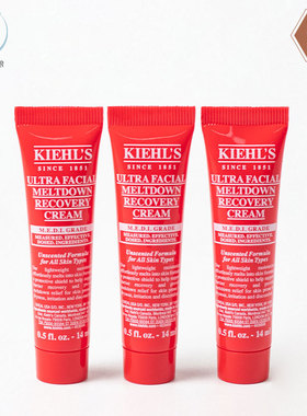 新品 科颜氏高保湿特护霜14ml小样 急护霜舒缓修护 国内专柜