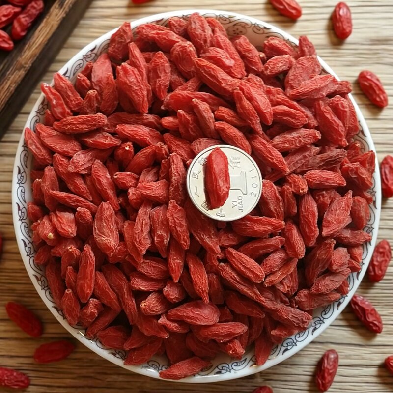 无熏硫新货头茬中宁苟构枸杞子宁夏正宗特级袋装500g宁夏特产泡水
