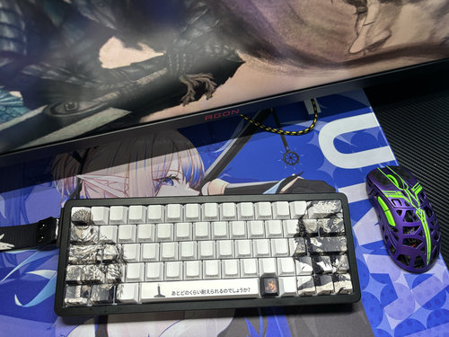 剑风传奇 侧刻透光键帽 定制款3天内发 五面热升华 全新pbt