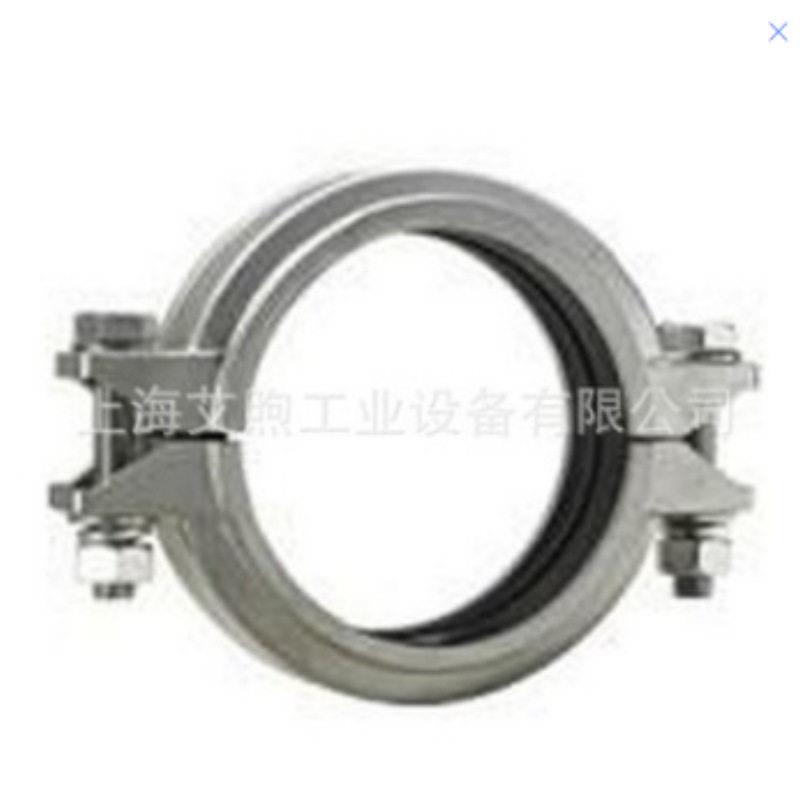 304,316L不锈钢水处理卡箍/拷贝林卡箍接头/不锈钢/维多利亚接头图片