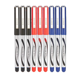 文具批发批发爱好2000A大容量直液式走珠笔巨能写中性笔0.5mm子弹头中小学生考试黑色水笔商务办公签字笔