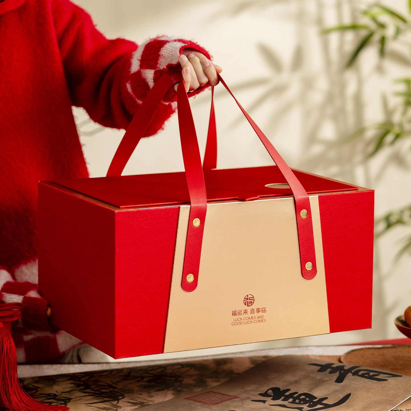 马年春节新年高档年货大礼包佛跳墙大盆菜腊肉礼盒包装盒空盒定制,包装,年货礼品包装,淘宝优惠券,粉丝福利购,淘宝优惠卷