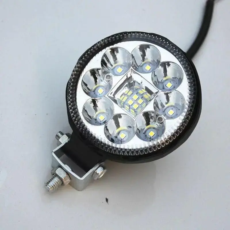 【下单立减】电动车灯led强光超亮摩托车射灯前转向灯12v80v通用
