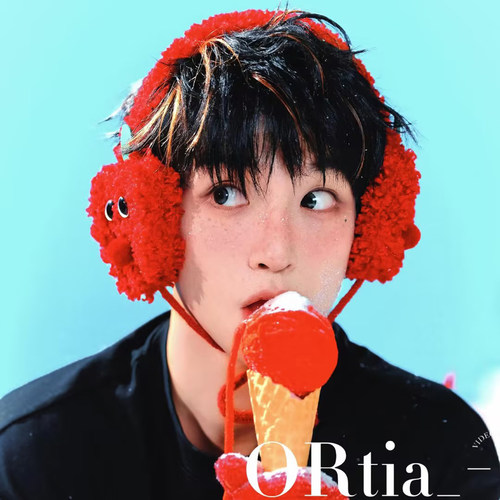 黄子弘凡同款红苹果圣诞毛绒耳套2025新款冬季防寒保暖可爱耳罩