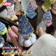 创意手工玻璃圣诞树可旋转琉璃圣诞节客厅桌面装 饰品气氛小摆件