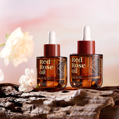肌安妮红玫瑰舒缓精华油25ml水油秋冬保湿润护淡纹原液精华液