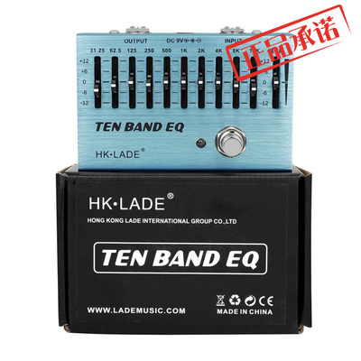 跨境单块效果器10段独立输出低音
