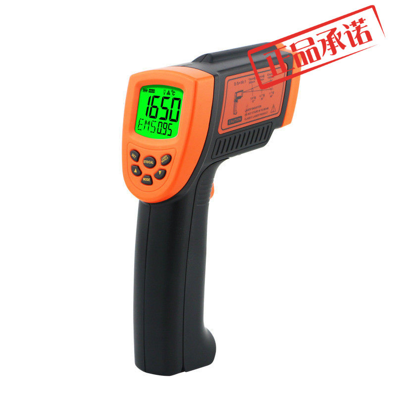 希玛（SMART SENSOR）AR882+红外测温仪 油温水温空调地暖温度计