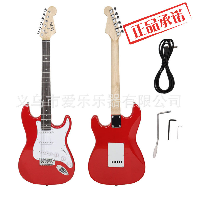 跨境电吉他ST套装39寸电吉他成人初学者摇滚乐器新手电吉他guitar