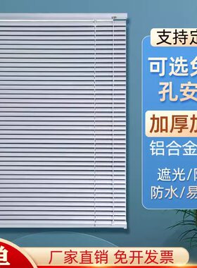 客厅厨房窗帘百叶窗铝合金