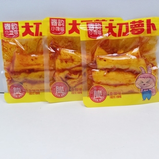 春韵小馋嘴大萝卜条500克香辣萝卜休闲零食小吃湖南特产大刀萝卜