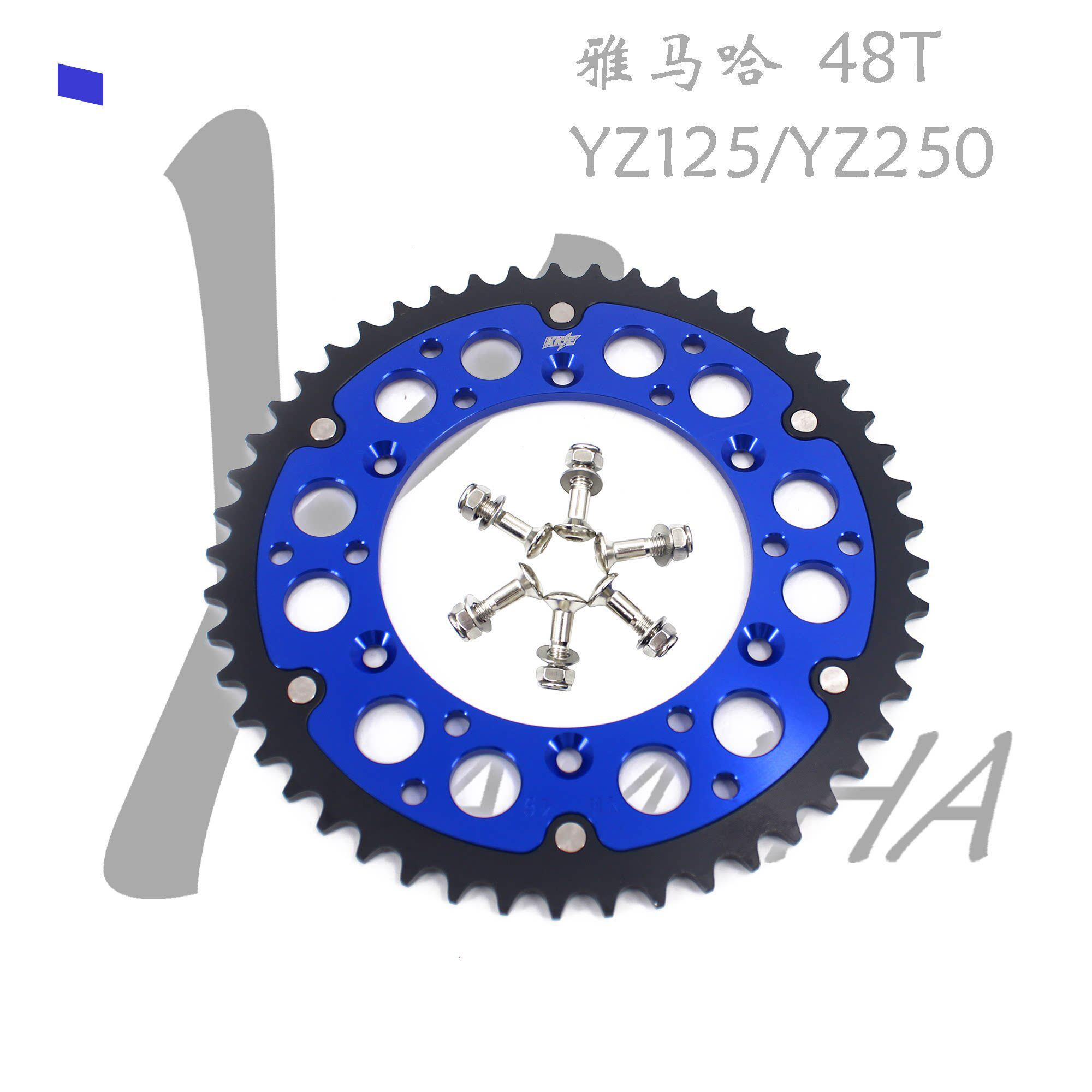 KKE改装雅马哈越野摩托车铝链轮牙盘 YZ WR 125 250 WR 250F 450F