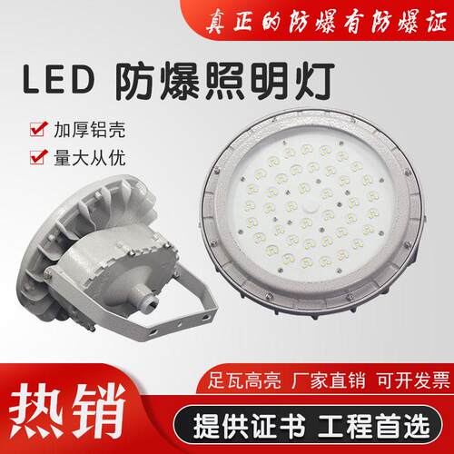新黎明 led防爆灯免维护照明灯加油站仓库油田化工厂室外防水BZD
