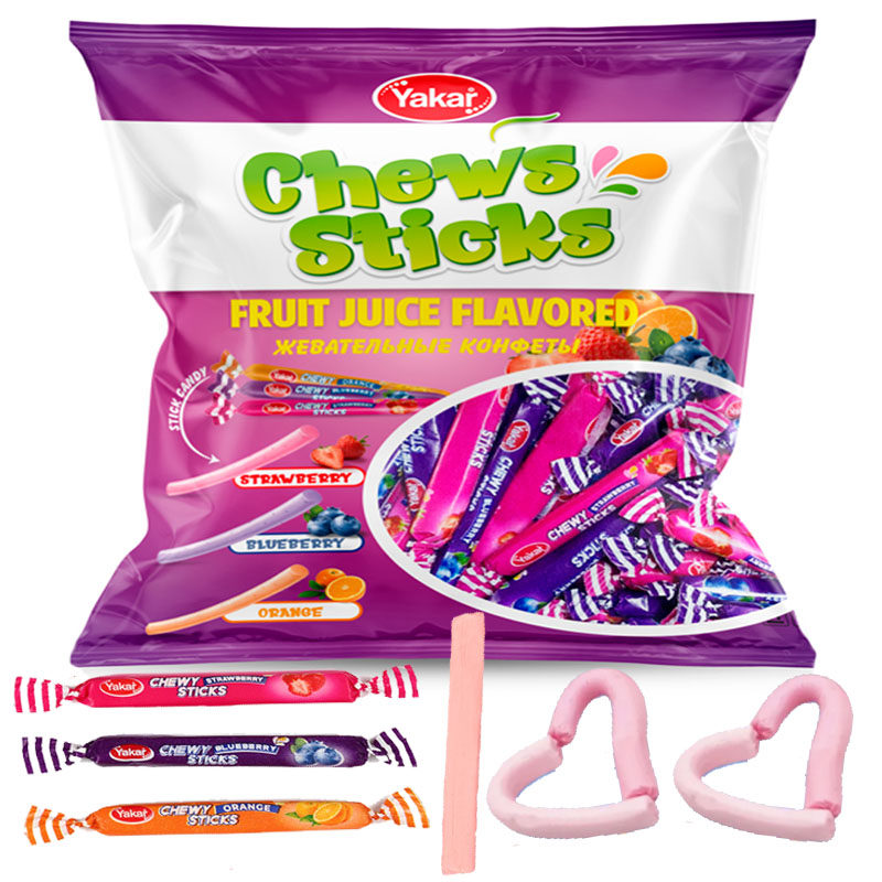 水果奶条软糖哈萨克斯坦糖果原装进口蓝莓橙子混合咀嚼糖喜糖零食,零食/坚果/特产,传统糖果,淘宝优惠券,粉丝福利购,淘宝优惠卷