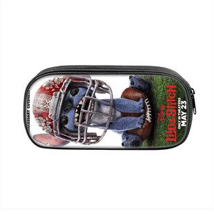 2025跨境新款LIlo&Stitch2025印花笔袋星际宝贝史迪奇学生文具袋