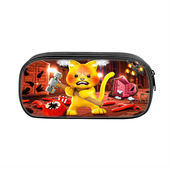 roblox 新品 doors Figure2印花笔袋逃离大门2灰色老鼠猪毛文具袋