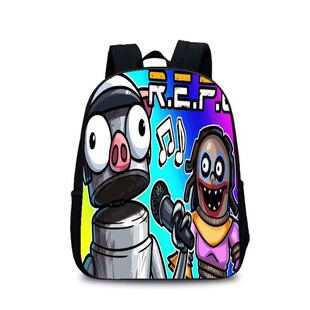 2025新品 repo回收行动恐怖游戏周边护脊书包幼儿园双肩包 R.E.P.O