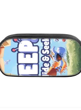 新品捉迷藏游戏印花笔袋Yeeps Hide and Seek中小学生铅笔文具袋
