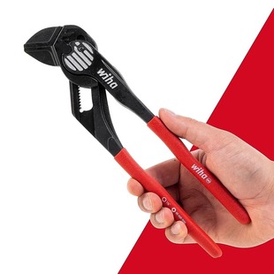 德国wiha威汉钳式扳手进口多功能大开口棘轮管钳扳手水管钳子工具