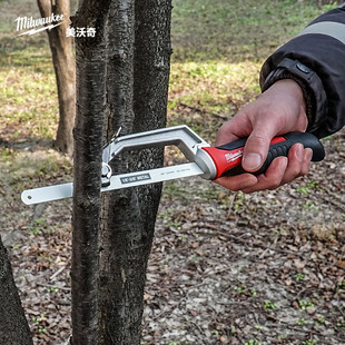 美沃奇milwaukee进口小手锯钢锯锯子工具家用小型手持锯木头锯铁